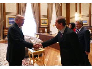 Cumhurbaşkanı Erdoğan, Prof. Dr. Yaser S.Abu-Mostafa’yı kabul etti