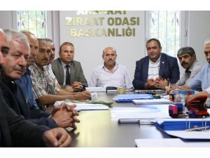 Aksaray’da Ziraat Odası ve Tarım Müdürlüğü ÇKS için birleşti