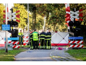 Hollanda’da tren bisiklete çarptı: 4 ölü, 2 yaralı