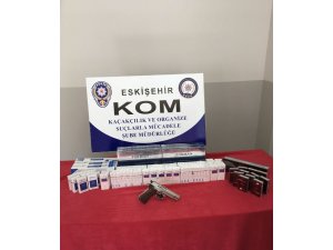 Eskişehir’de kaçak sigara operasyonu