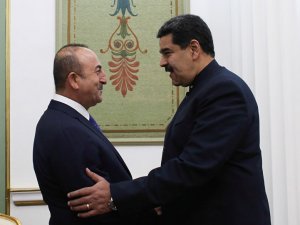 Çavuşoğlu, Maduro ile görüştü
