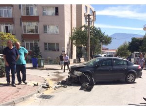 Bolu’da trafik kazası: 1 yaralı