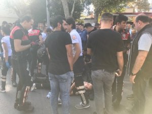 Beşiktaş’ta motorize yunus ekipleri kaza yaptı: 2 yaralı