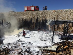 Malatya’da yangında maddi hasar oluştu