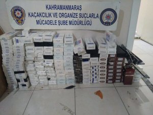 Kahramanmaraş’ta 2 bin 705 paket kaçak sigara ele geçirildi
