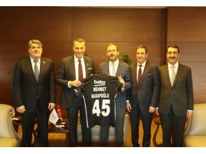 Beşiktaş’tan Bakan Kasapoğlu’na ziyaret