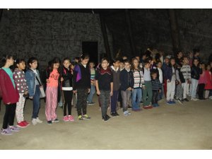 Çankırı Tuz Mağarası’nda çocuk şenliği