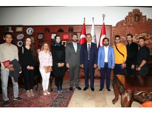 TÜGVA İl Temsilcisi Alkan yönetim kurulu üyeleri Seçen’i ziyaret etti