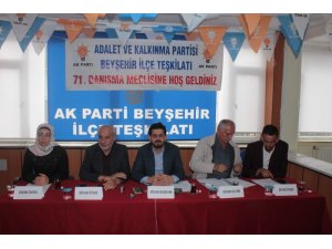 AK Parti Beyşehir Teşkilatında 71. İl Danışma Toplantısı yapıldı