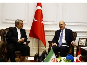 Bakan Soylu, İran İçişleri Bakanı Rahmani ile bir araya geldi