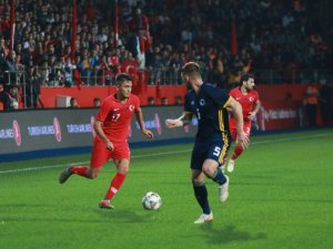 Hazırlık maçı: Türkiye: 0 - Bosna Hersek: 0 (İlk yarı)