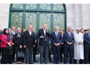 Cumhurbaşkanı Erdoğan Orgeneral Hulusi Akar Camii’ni açtı