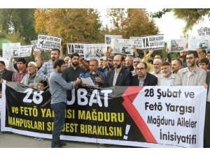 Diyarbakır’da 28 Şubat ve FETÖ mağdurlarına özgürlük talebi