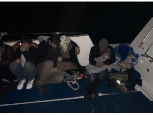Kuşadası Körfezi ve Didim’de 76 kaçak göçmen yakalandı