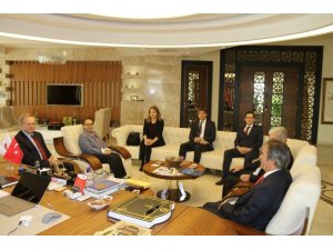 AB Türkiye Delegasyonu Başkanı Büyükelçi Berger’den Rektör Bağlı’ya ziyaret