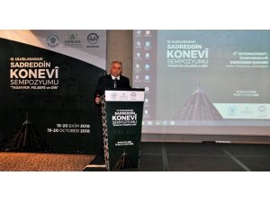 Konya’da 3. Uluslararası Sadreddin Konevi Sempozyumu başladı