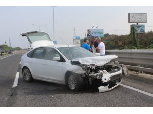 Ordu-Samsun sınırında kaza: 3 yaralı