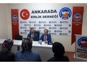 "Ankara’da Birlik Sohbetleri" başladı