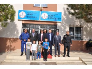 Malkara Kaymakamı Erkan Karahan, öğrencilerle buluştu