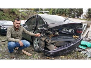Samsun’da 6 kişinin yaralandığı kazaya sebep olup araç bulunamadı