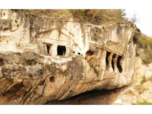 Paflagonya Dönemi’ne ait ‘Kaya Mezarları’ turizme kazandırılacak