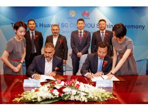 Turkcell ve Huawei 5G’li akıllı şehirler için imza attı