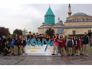Amasya polisinden öğrencilere Konya ile Nevşehir gezisi