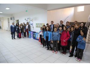 Turgut Reis Ortaokulu Sıfır Atık Projesiyle fark oluşturuyor