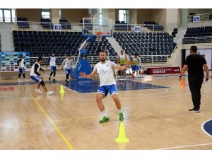 Denizli Basket Haliliye Belediyespor maçına hazırlanıyor