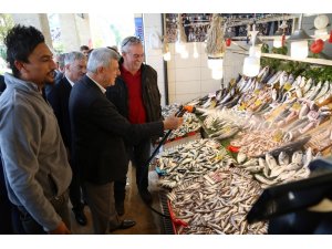 Kocaeli’nin yeni balık pazarı tanıtıldı