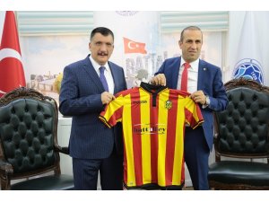 Yeni Malatyaspor Başkanı Gevrek’ten Gürkan’a ziyaret