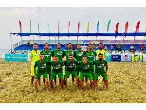 Erciş Belediye Spor Plaj Futbol Takımı Türkiye şampiyonu oldu