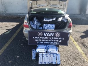 Van’da sigara kaçakçılığı