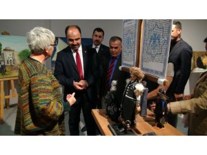 Çiftçi, bir zamanlar Selçuklu sergisini gezdi