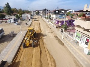 Sarıgöl Şehit Ali Suyabatmaz Caddesi tamamlanıyor