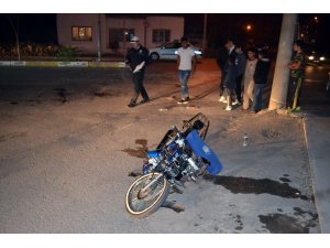 Aksaray’da kamyonet ile motosiklet çarpıştı: 1 ölü, 1 yaralı