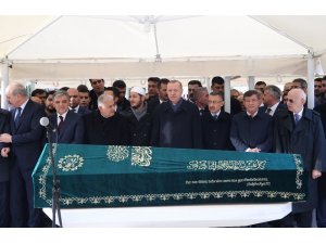 Cumhurbaşkanı Erdoğan, ünlü iş adamı Abdullah Tivnikli’nin cenaze törenine katıldı
