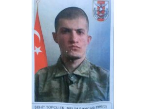 Hakkari’deki patlamada şehit olan Piyade Topçu Er Melih Sancar son yolculuğuna uğurlandı