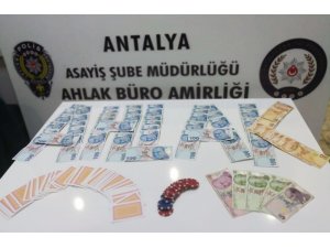 Antalya’da kumar operasyonu