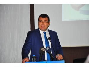 TÜBİTAK Başkanı Hasan Mandal, Manisa’da sunum yaptı