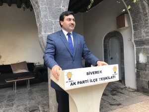 AK Parti Siverek İlçe Başkanı istifa etti