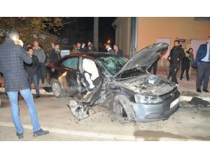 Bafra’da trafik kazası: 4 yaralı