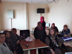 Şaphane’de ’Elde Türk işlemeleri’ kursu açıldı