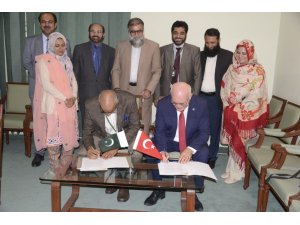 Pakistan’ın üç büyük üniversite ile ikili işbirliği imzalandı