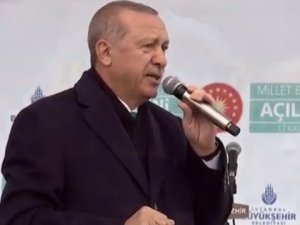 Erdoğan, Millet Bahçeleri’nin açılış töreninde