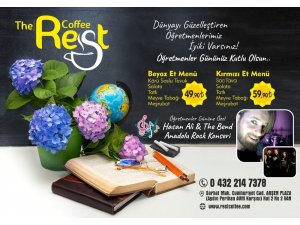 The Rest Coffee ‘Öğretmenler Günü’ne hazır