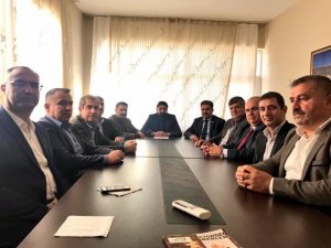 Milletvekili Fırat mermer ustaları ile bir araya geldi