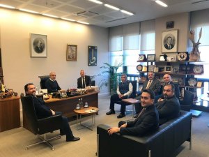 Cumhurbaşkanı Başdanışmanı Topçu, TURYOLDER üyelerini kabul etti