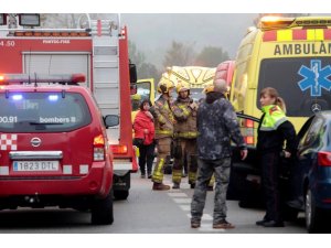 İspanya’da tren raydan çıktı: 1 ölü, 44 yaralı