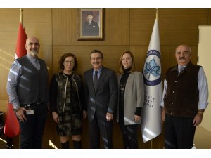 Başkan Ataç’tan Prof. Dr. Bayrak’a ziyaret